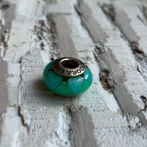 Murano glass and sterling silver pandora charm